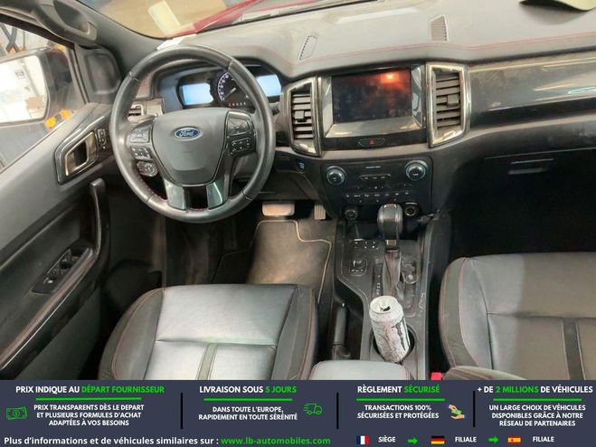 Ford Ranger DOUBLE CABINE 2.0 210 CH BVA Rouge M�tallique de 2022