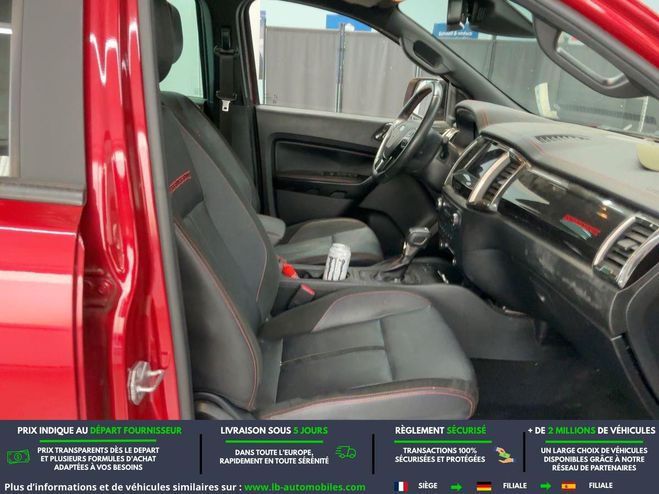 Ford Ranger DOUBLE CABINE 2.0 210 CH BVA Rouge M�tallique de 2022
