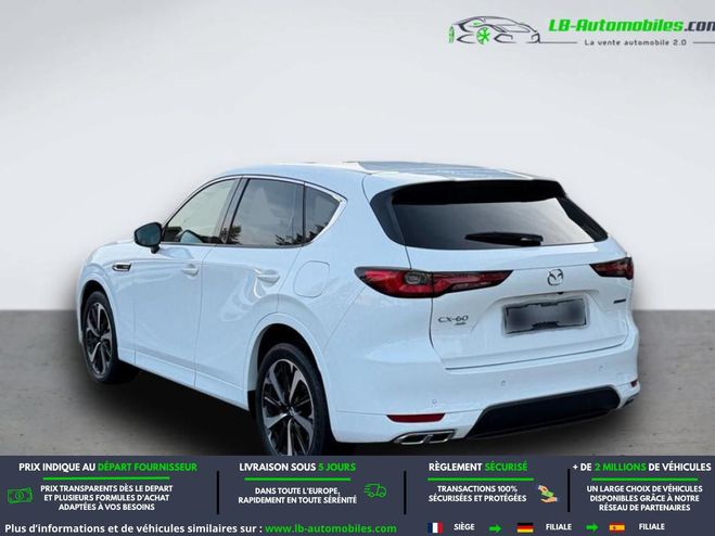 Mazda CX-60 2.5L e-SKYACTIV PHEV 327 ch 4x4 BVA Blanc de 2022