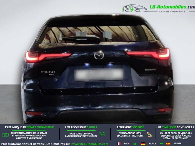 Mazda CX-60 2.5L e-SKYACTIV PHEV 327 ch 4x4 BVA Bleu M�tallique de 2022
