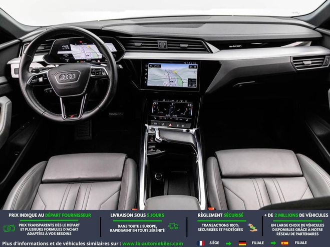 Audi E-Tron 55 quattro 408 ch Bleu M�tallique de 2022