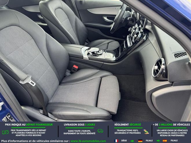 Mercedes Classe C 180 BVA Bleu M�tallique de 2018