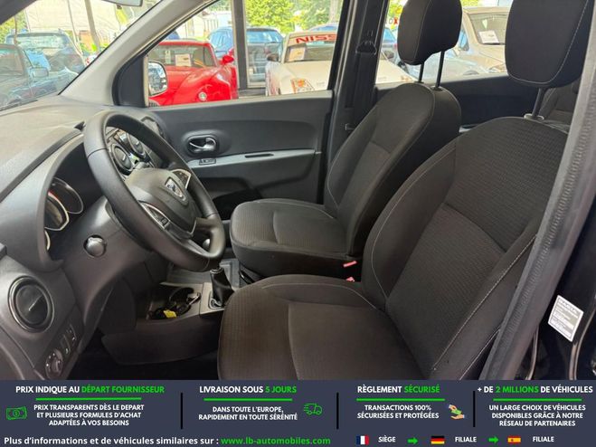 Dacia Lodgy SCe 100 5 places Noir M�tallique de 2021