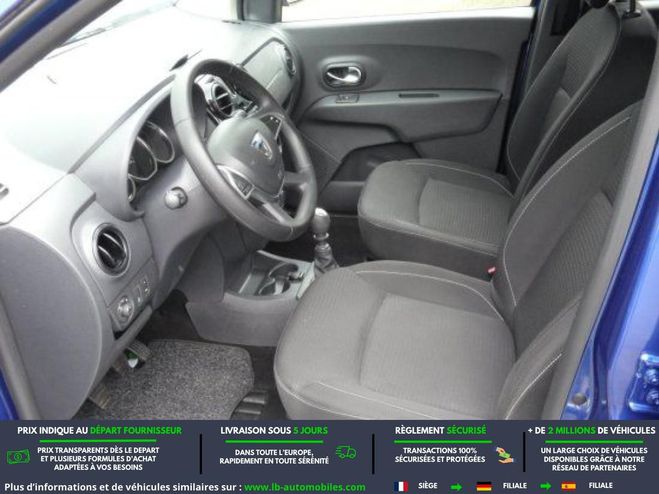 Dacia Lodgy SCe 100 7 places Bleu M�tallique de 2020