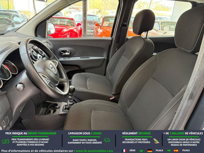 Dacia Lodgy TCe 130 FAP 5 places Gris M�tallique de 2020