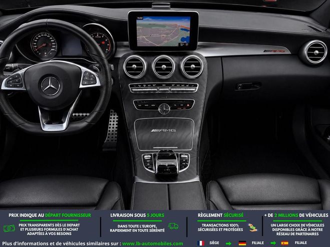 Mercedes Classe C 43 Mercedes-AMG BVA 4Matic Noir M�tallique de 2017