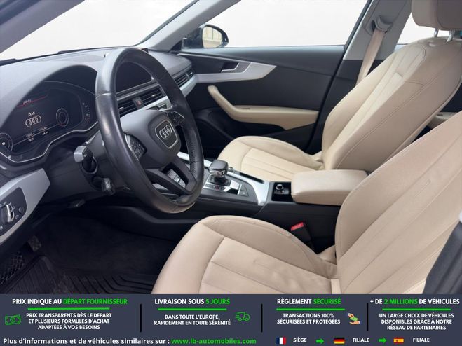 Audi A4 TDI 190 BVA Noir M�tallique de 2016