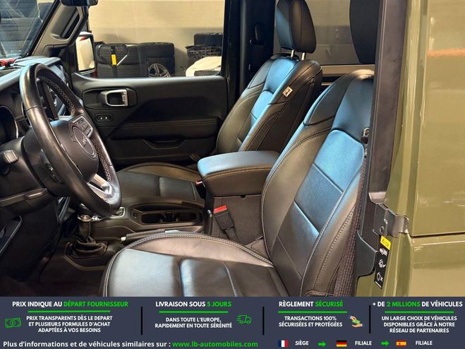 Jeep Wrangler 2.0 l T 272 ch 4x4 BVA Vert de 2021