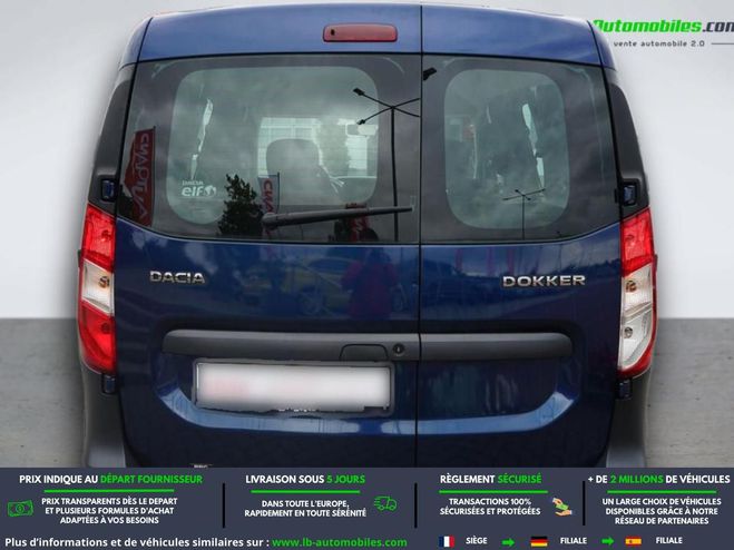 Dacia Dokker TCe 115 Bleu M�tallique de 2018