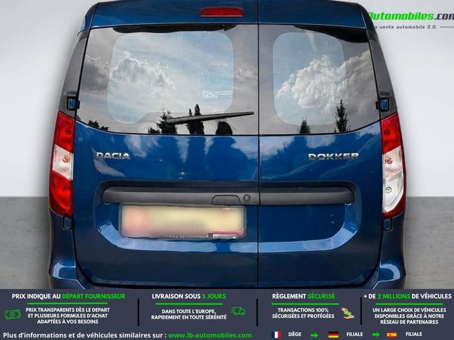 Dacia Dokker 1,6 SCe 100 Bleu M�tallique de 2019