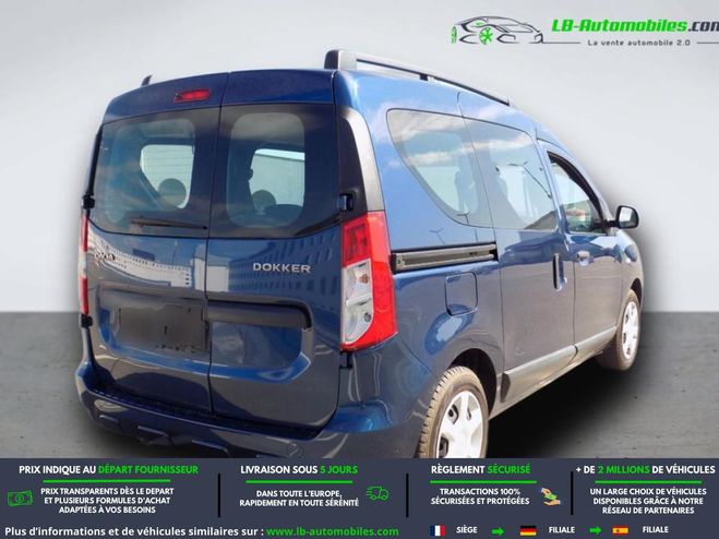 Dacia Dokker 1,6 SCe 100 Bleu M�tallique de 2019