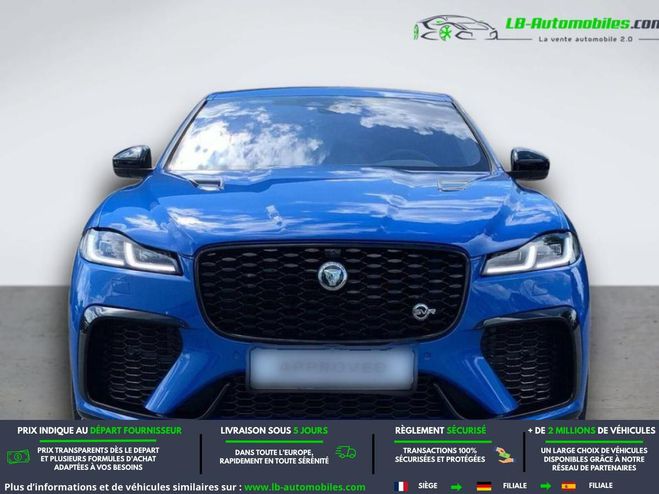 Jaguar F Pace 5.0 - SVR 550 AWD BVA Bleu M�tallique de 2023