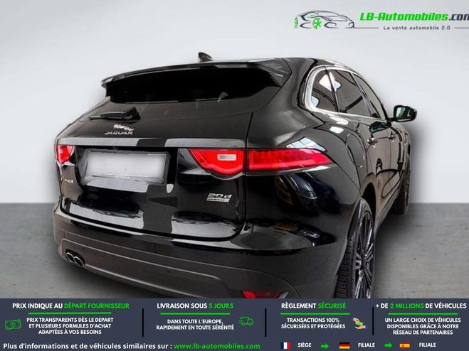 Jaguar F Pace 2.0 D - 180 ch 2WD BVA Noir M�tallique de 2016