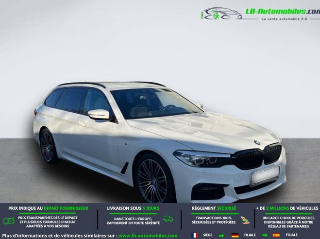 BMW Serie 5 530d 265 ch BVA Blanc de 2020