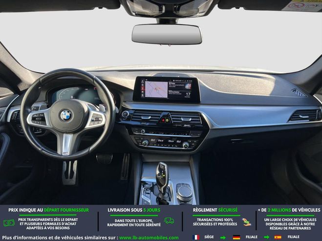 BMW Serie 5 530d 265 ch BVA Blanc de 2020