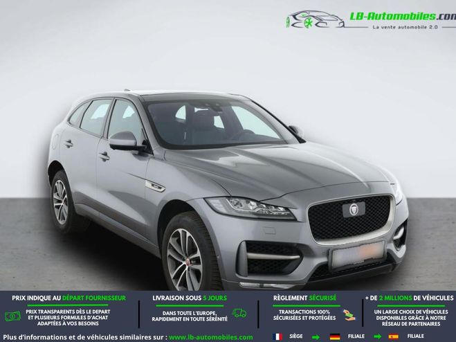 Jaguar F Pace 2.0 - 300 ch AWD BVA Gris M�tallique de 2019