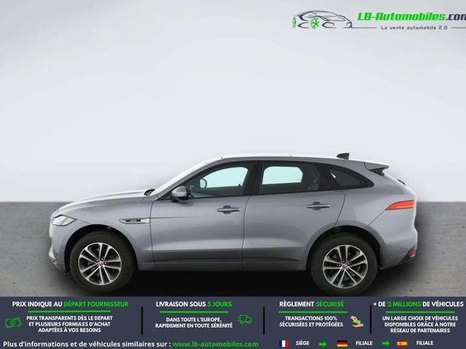 Jaguar F Pace 2.0 - 300 ch AWD BVA Gris M�tallique de 2019