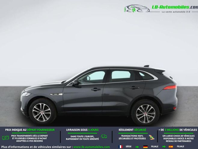 Jaguar F Pace 2.0 - 250 ch AWD BVA Gris M�tallique de 2018