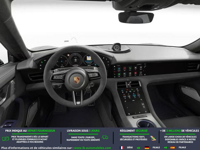 Porsche Taycan Turbo 680 ch 5 Places Gris de 2025