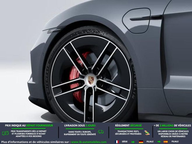 Porsche Taycan Turbo 680 ch 5 Places Gris de 2025