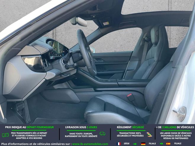Porsche Taycan 4S 571 ch 5 Places Blanc de 2023