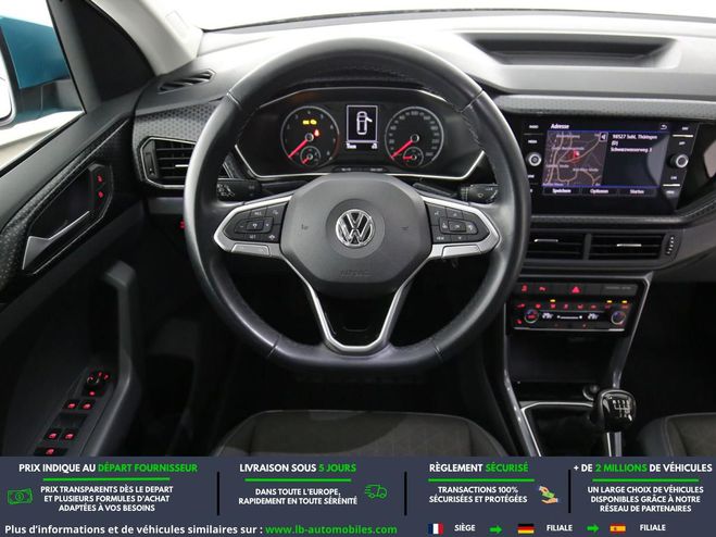 Volkswagen T Cross 1.0 TSI 115 Start/Stop BVM Bleu M�tallique de 2019