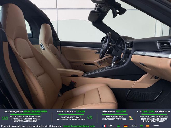 Porsche 911 4 3.0i 370 PDK Noir de 2017