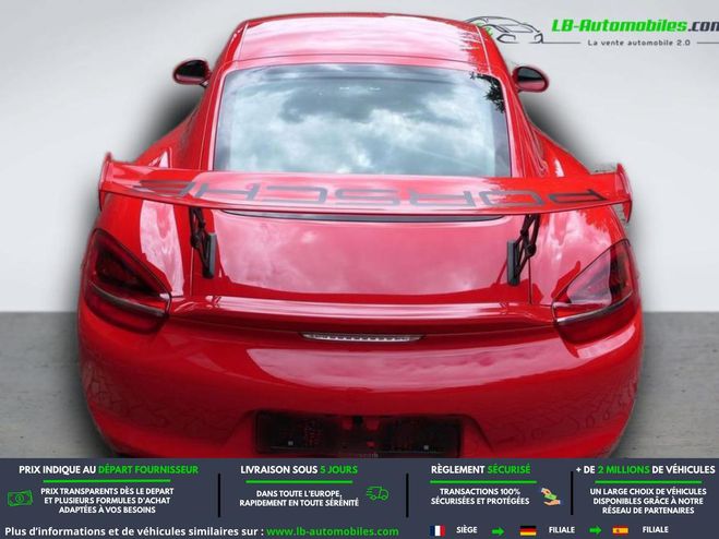 Porsche Cayman GTS 2.5i 365 ch Rouge de 2016