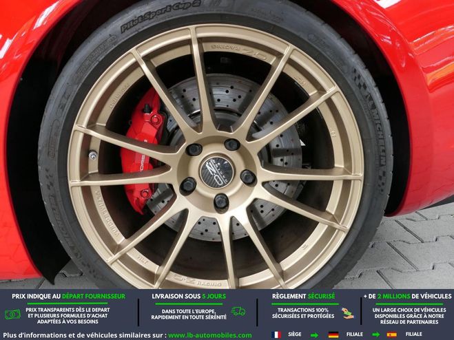 Porsche Cayman GTS 2.5i 365 ch Rouge de 2016