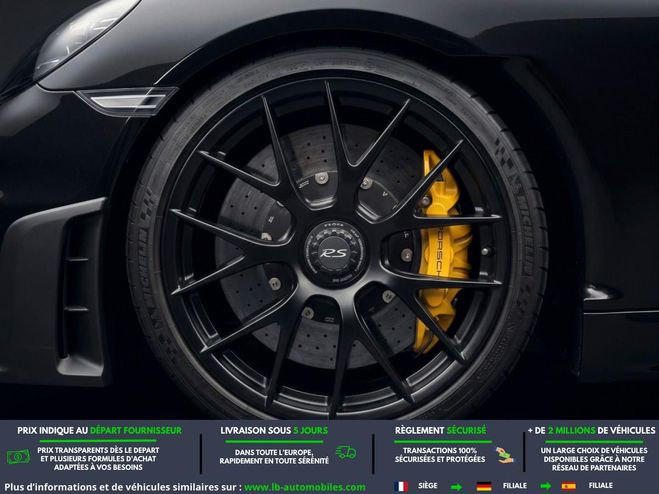 Porsche Cayman GT4 4.0i  420 ch PDK Noir M�tallique de 2023