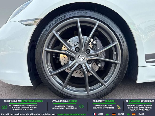 Porsche Boxster T 2.0i 300 ch PDK Blanc de 2020