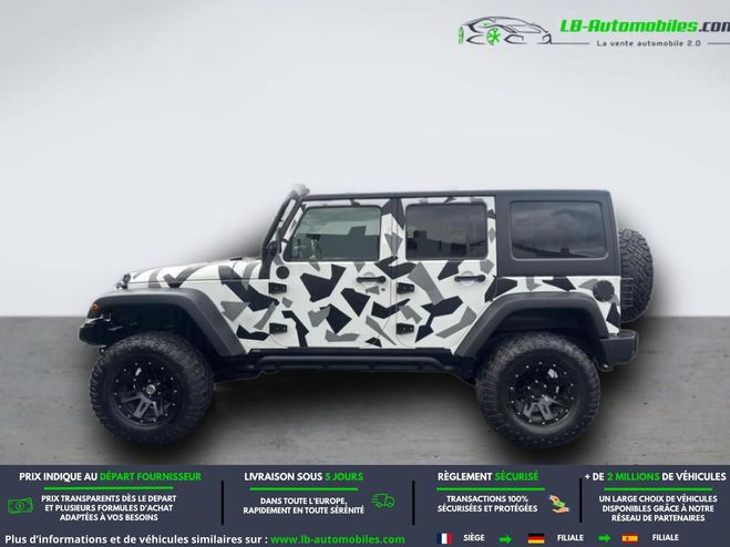 Jeep Wrangler 2.8 CRD 200 - BVA 5 Portes Blanc de 2014