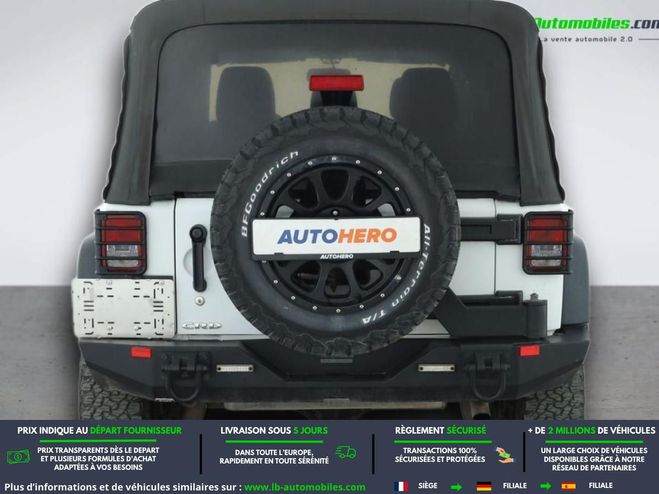 Jeep Wrangler 2.8 CRD 200 - BVA 5 Portes Blanc de 2017