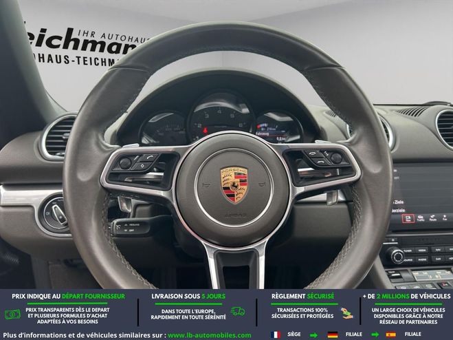 Porsche Boxster T 2.0i 300 ch PDK Noir de 2018
