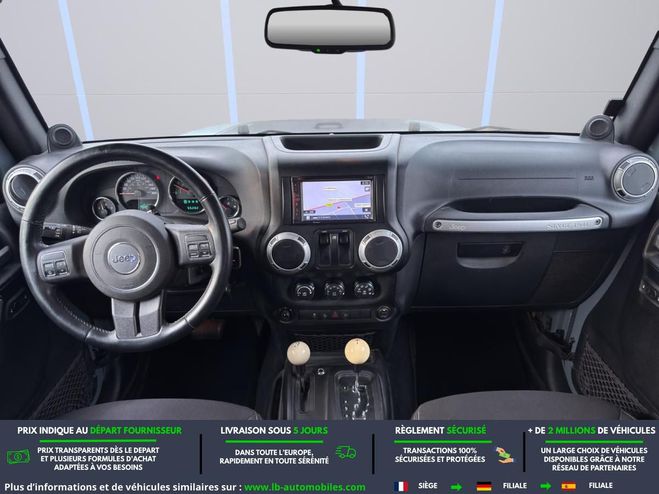 Jeep Wrangler 2.8 CRD 200 - BVA 3 Portes Gris M�tallique de 2014