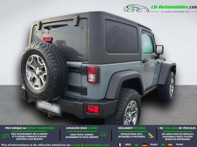 Jeep Wrangler 2.8 CRD 200 - BVA 3 Portes Gris M�tallique de 2014