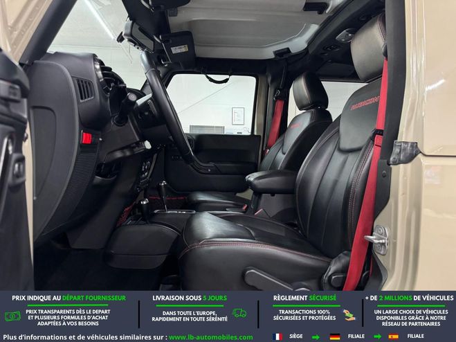 Jeep Wrangler 2.8 CRD 200 - BVA 3 Portes Beige de 2018