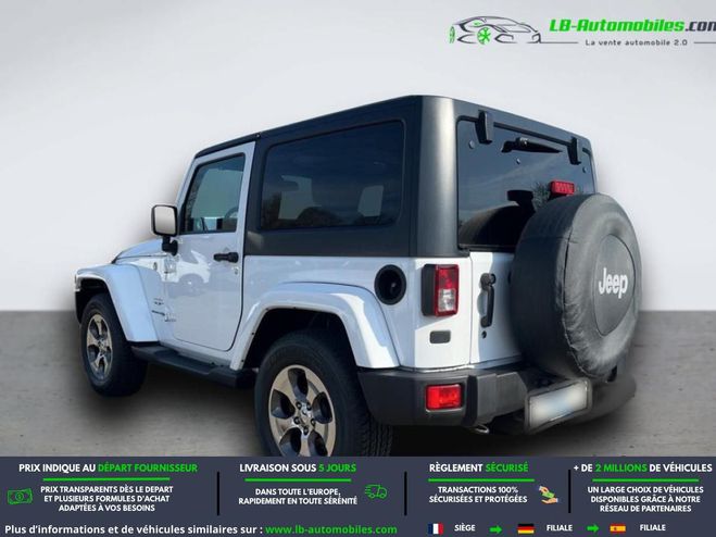 Jeep Wrangler 2.8 CRD 200 - BVA 3 Portes Blanc de 2018
