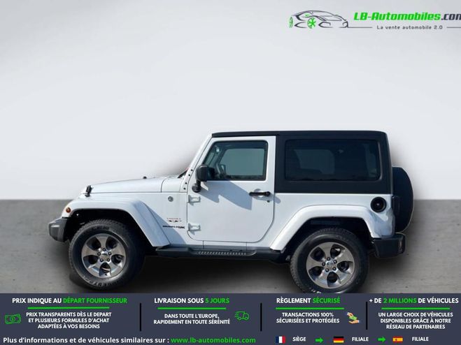 Jeep Wrangler 2.8 CRD 200 - BVA 3 Portes Blanc de 2018
