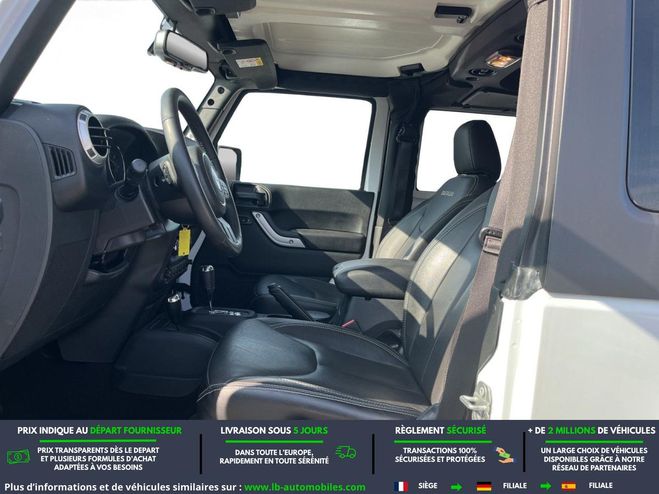 Jeep Wrangler 2.8 CRD 200 - BVA 3 Portes Blanc de 2018