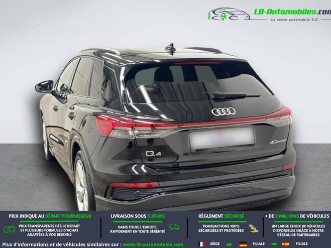 Audi Q4 40 204 ch 82 kW Noir de 2024