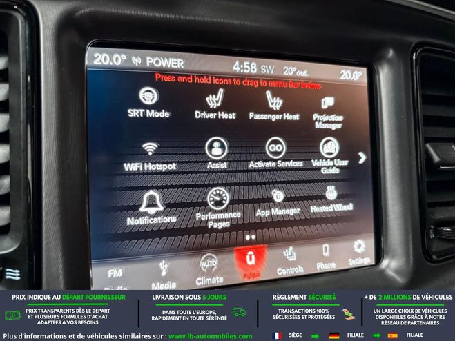 Dodge Challenger 492ch BVA Rouge M�tallique de 2019