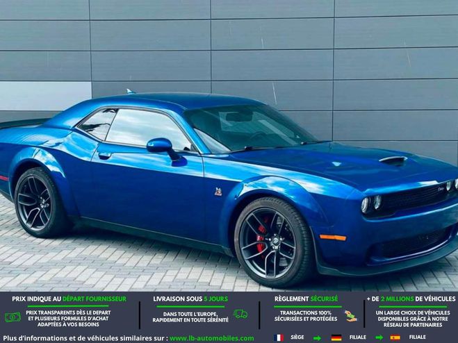 Dodge Challenger 492ch BVA SRT 6,4 Noir de 2019