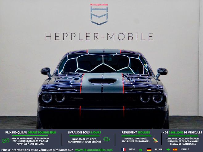 Dodge Challenger 492ch BVA SRT 6,4 Noir de 2019