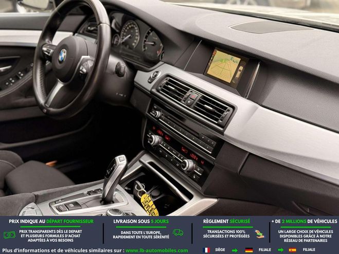 BMW Serie 5 258ch BVA Blanc M�tallique de 2015