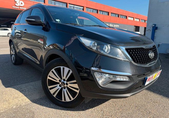 Kia Sportage III Phase 2 1.7 CRDi 115ch ISG Business  Noir de 2014