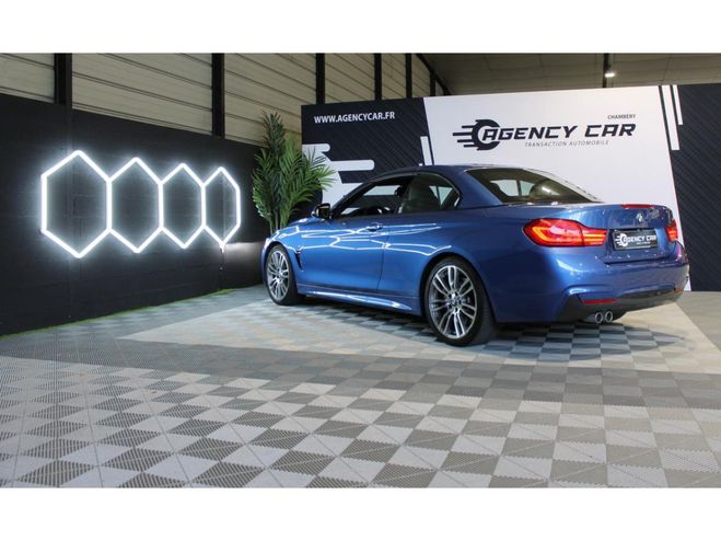 BMW Serie 4 430d Cabriolet M Sport - Sieges chauffan BLEU FONCE de 2018
