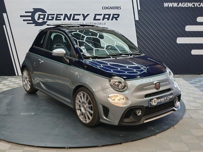 Fiat 500 Abarth 695 Rivale 1.4i - 180 - BVA - Akr BLEU FONCE de 2018