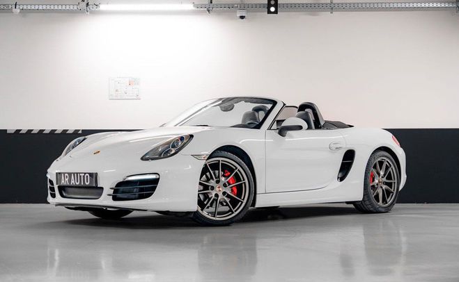 Porsche Boxster S 981 3.4 315 CH Entretien Complet 3�me  Blanc de 2013