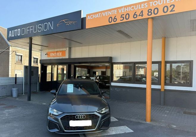 Audi A3 Sportback 35 TDI S line S-tronic Gris de 2020
